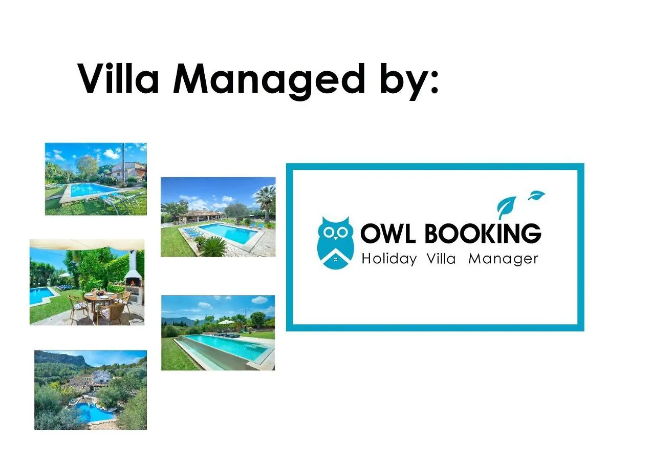 Owl Booking Villa Troy - Family And Friends Pollenca